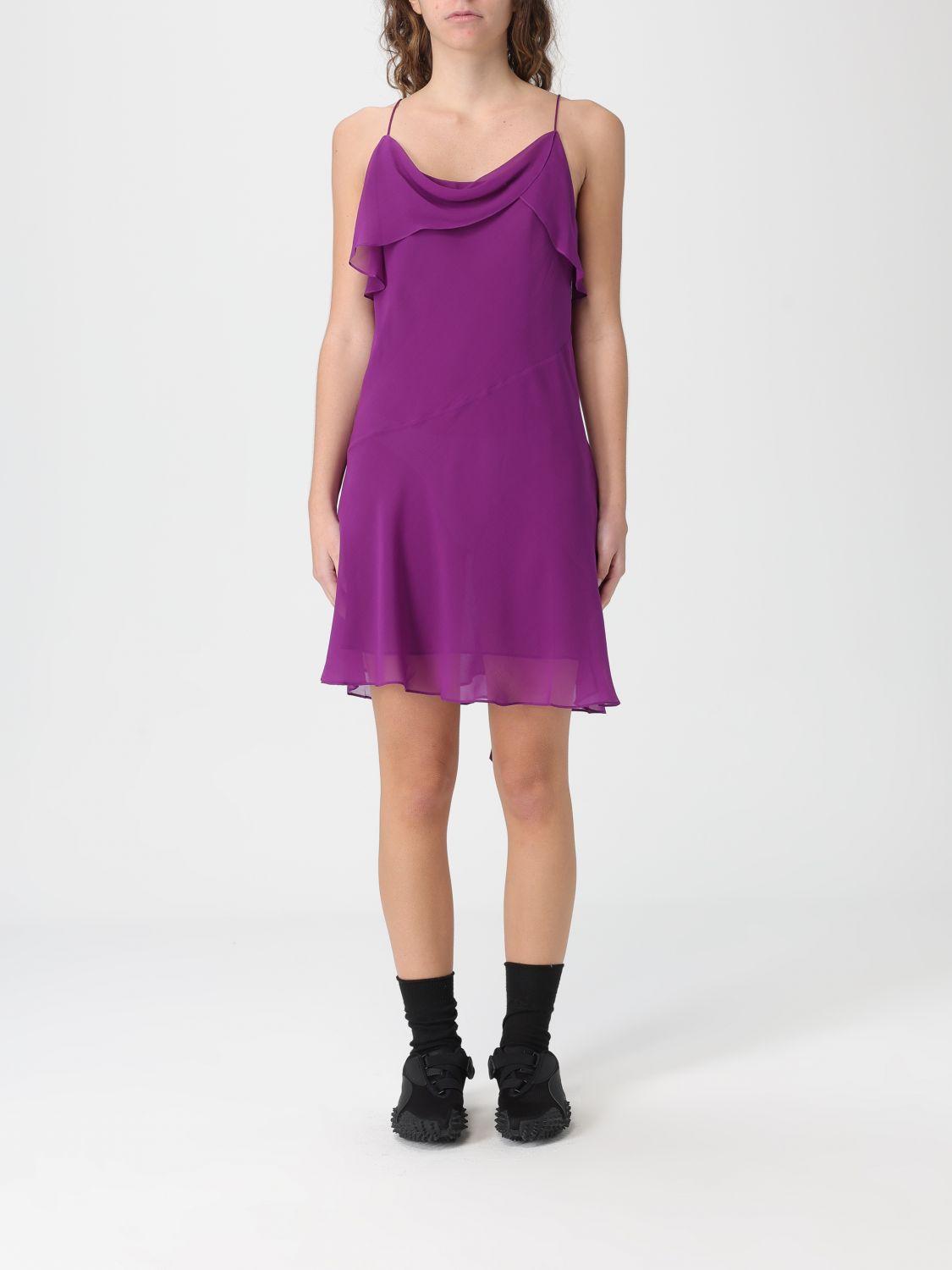 Acne Studios Dress  Woman Color Violet In Purple