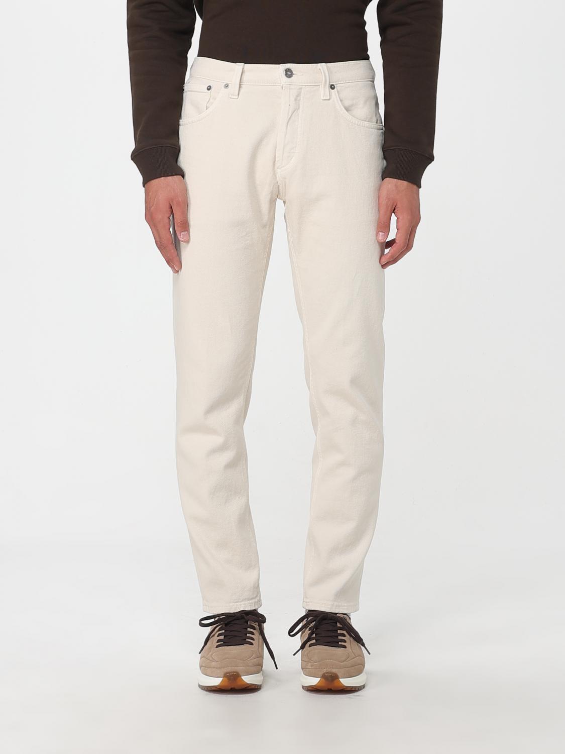 DONDUP Jeans Herren Farbe Weiß