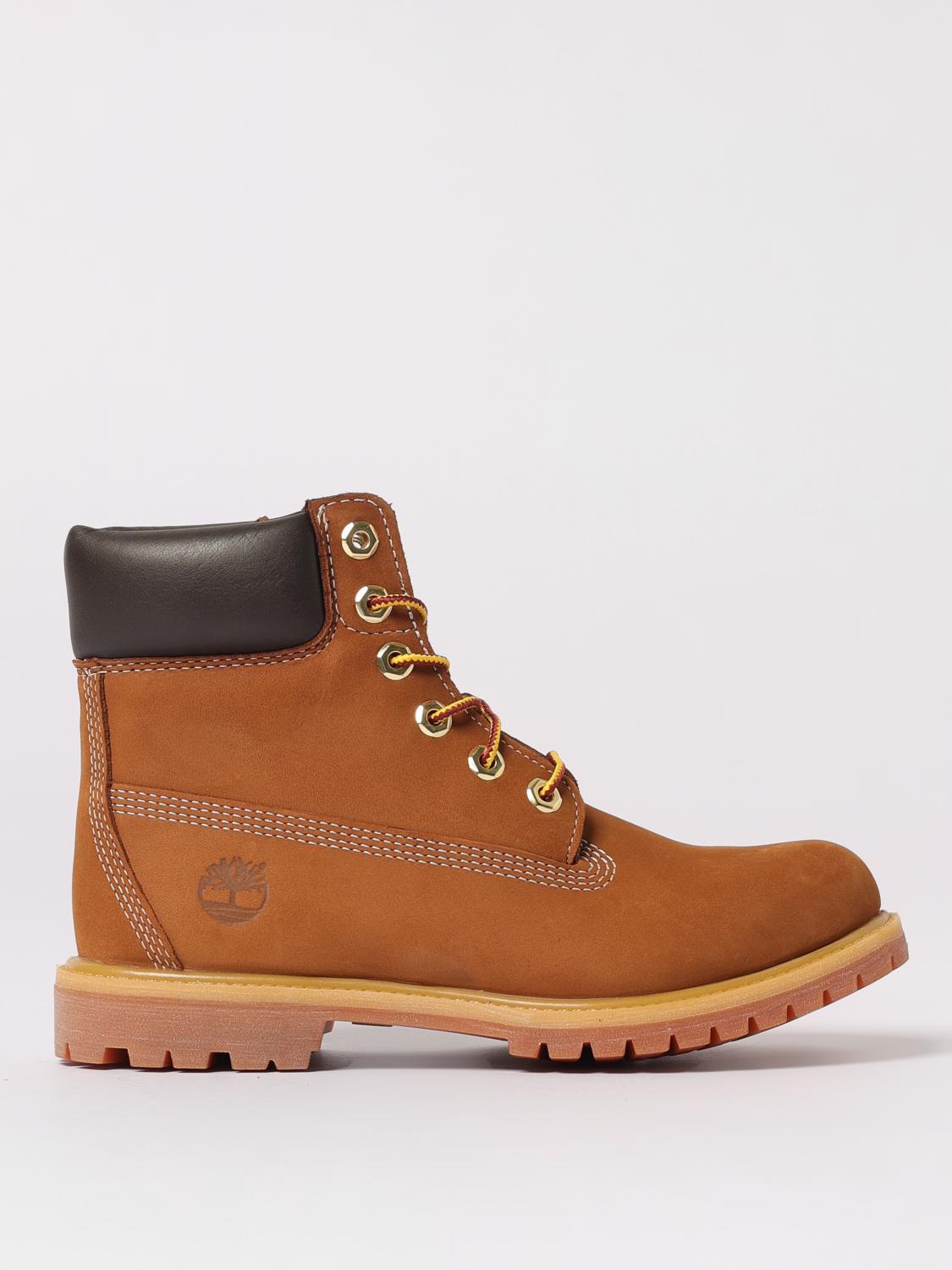Timberland Premium 6 Inch Lace Up Waterproof Boot In Brown