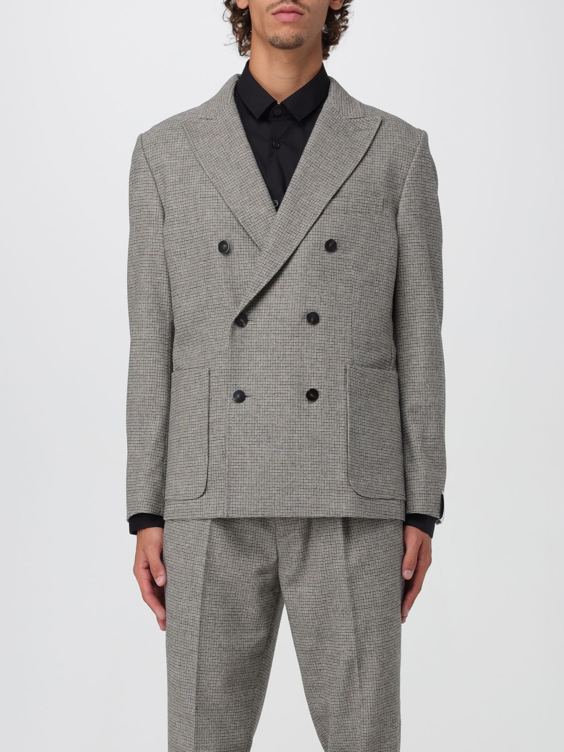 Paolo Pecora Jacket  Men Color Beige In Neutral