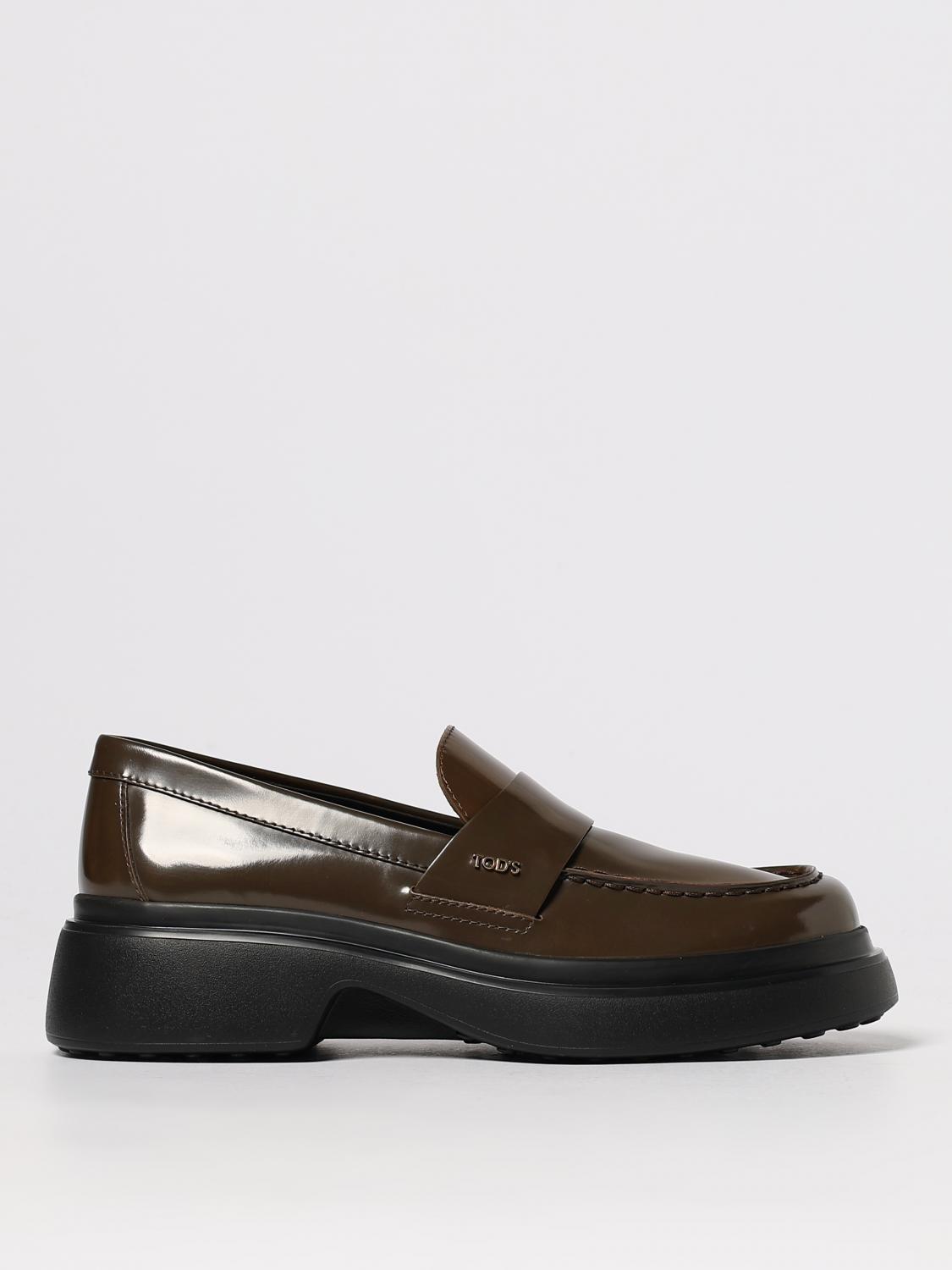 Tod's Loafers  Woman Color Mud In Brown