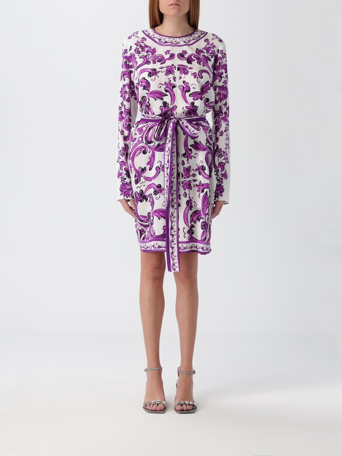 Dolce & Gabbana Dress  Woman Color Violet In Purple