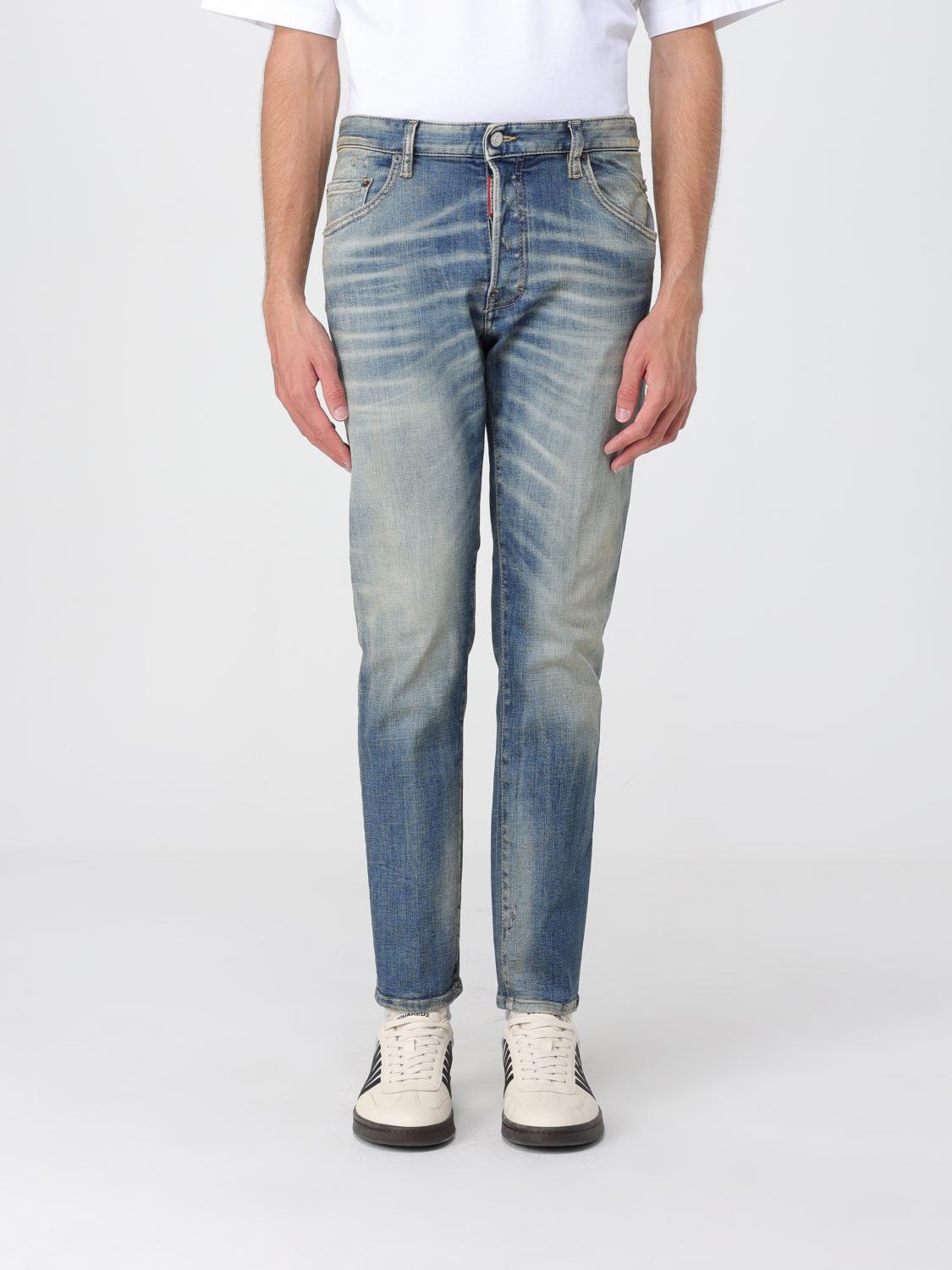 Dsquared2 Skater Slim Jeans In Blue