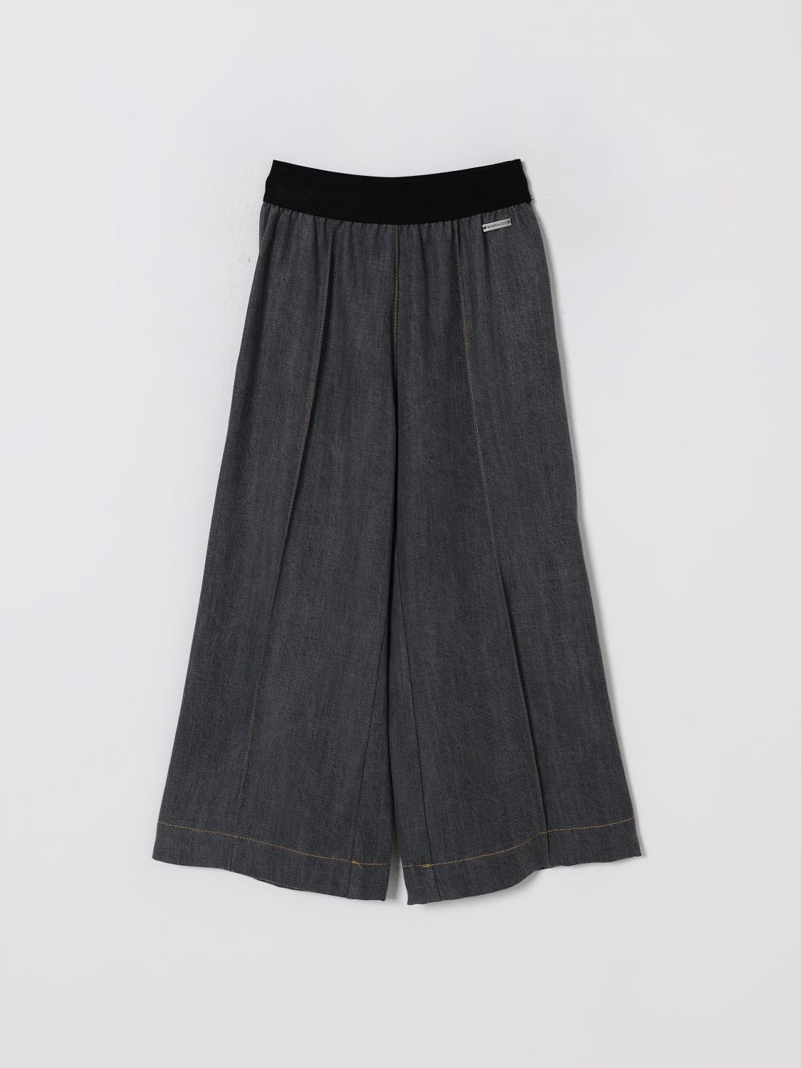 Monnalisa Pants Kids Color Grey In Gray