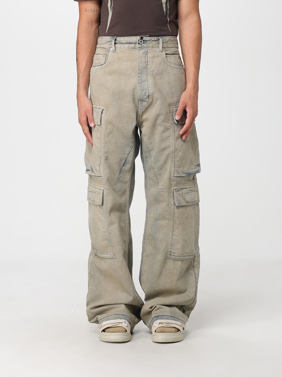 Rick Owens Drkshdw Jeans  Men Color Denim In Gray