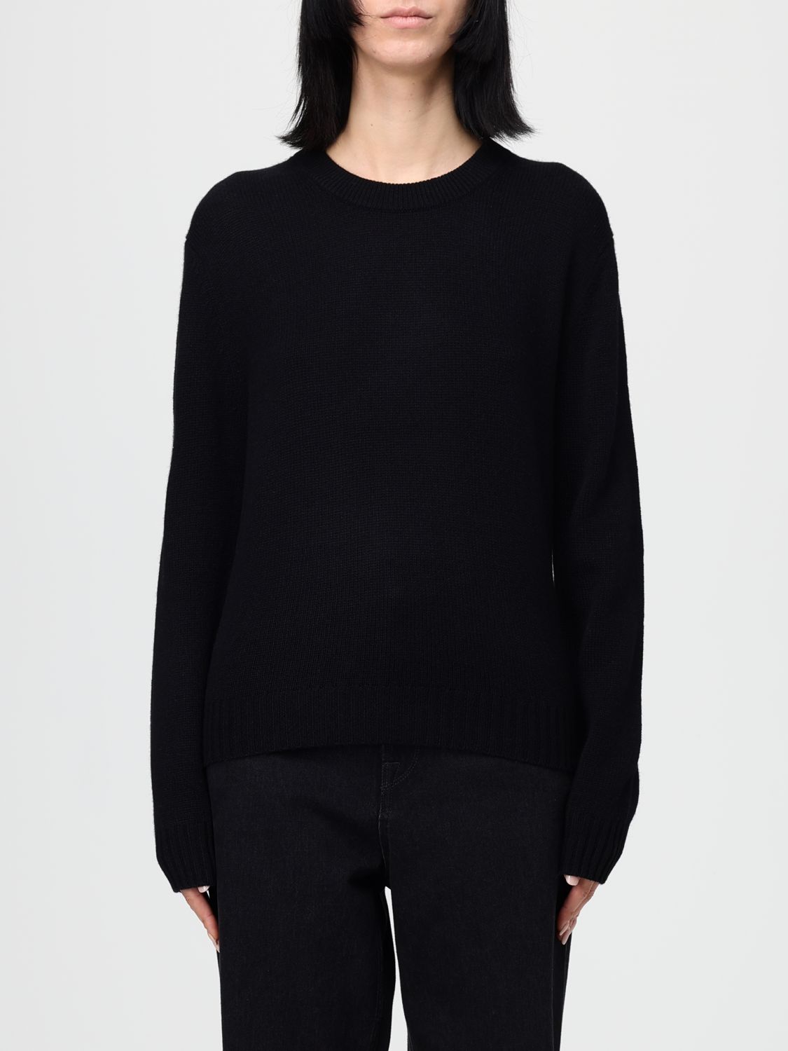 Allude Sweater Woman Color Black In Black