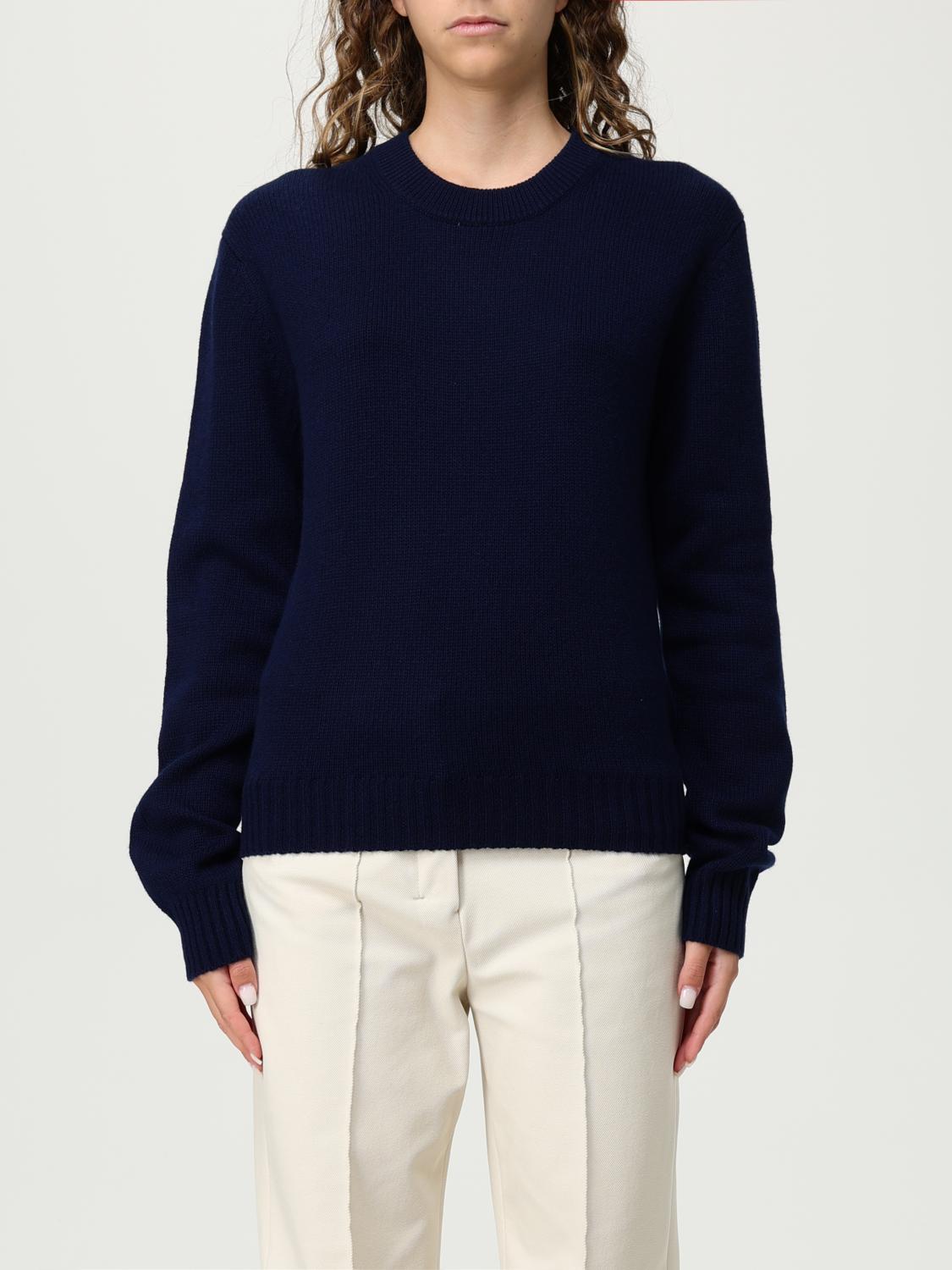 Allude Sweatshirt  Woman Color Blue In Blue