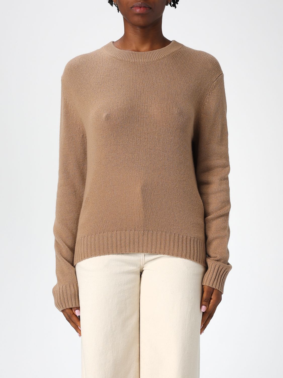 Allude Sweater Woman Color Sand In Nude