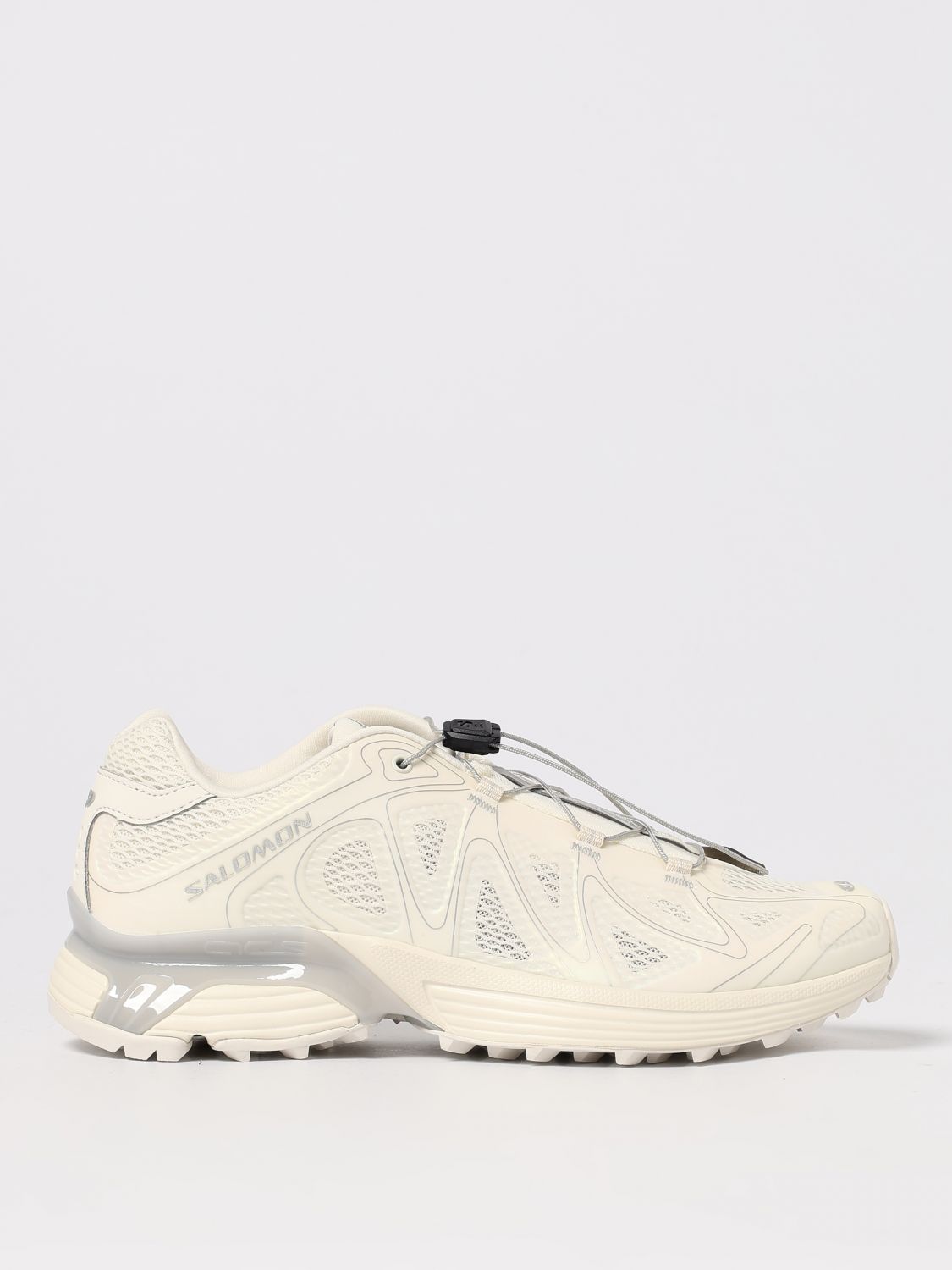 Salomon Low-top Sneakers With Mesh Panels And Iconic Logo In White