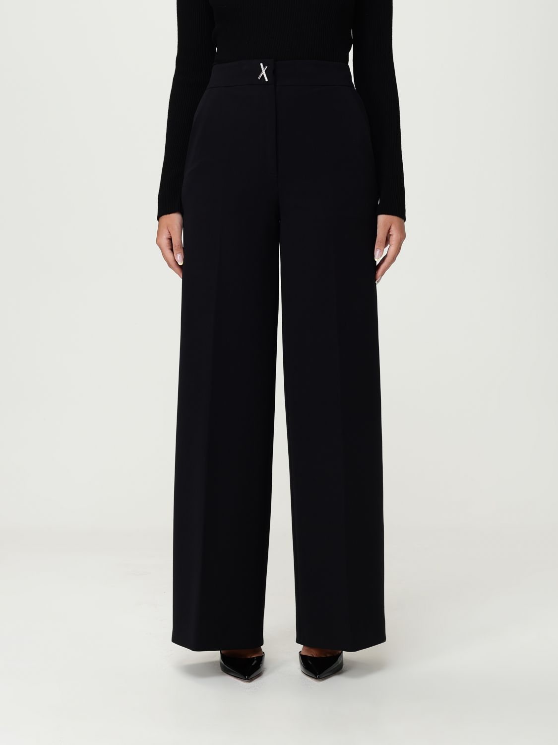 Genny Pants  Woman Color Black In Black