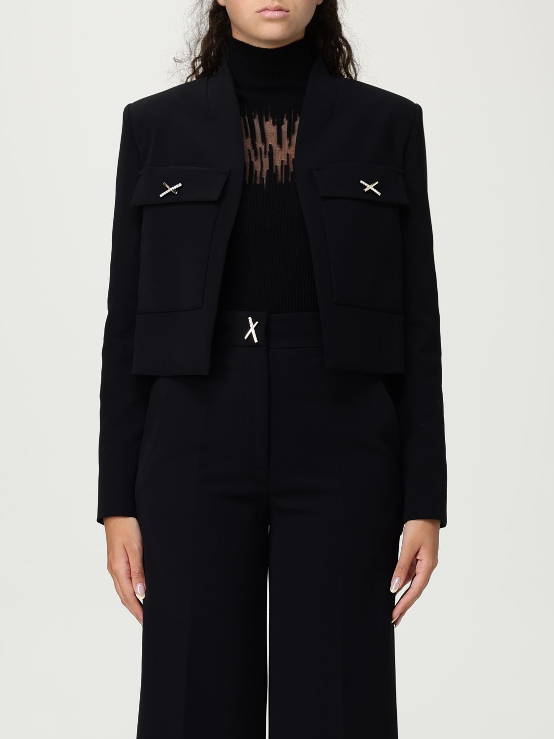 Genny Embellished Jacket In Black