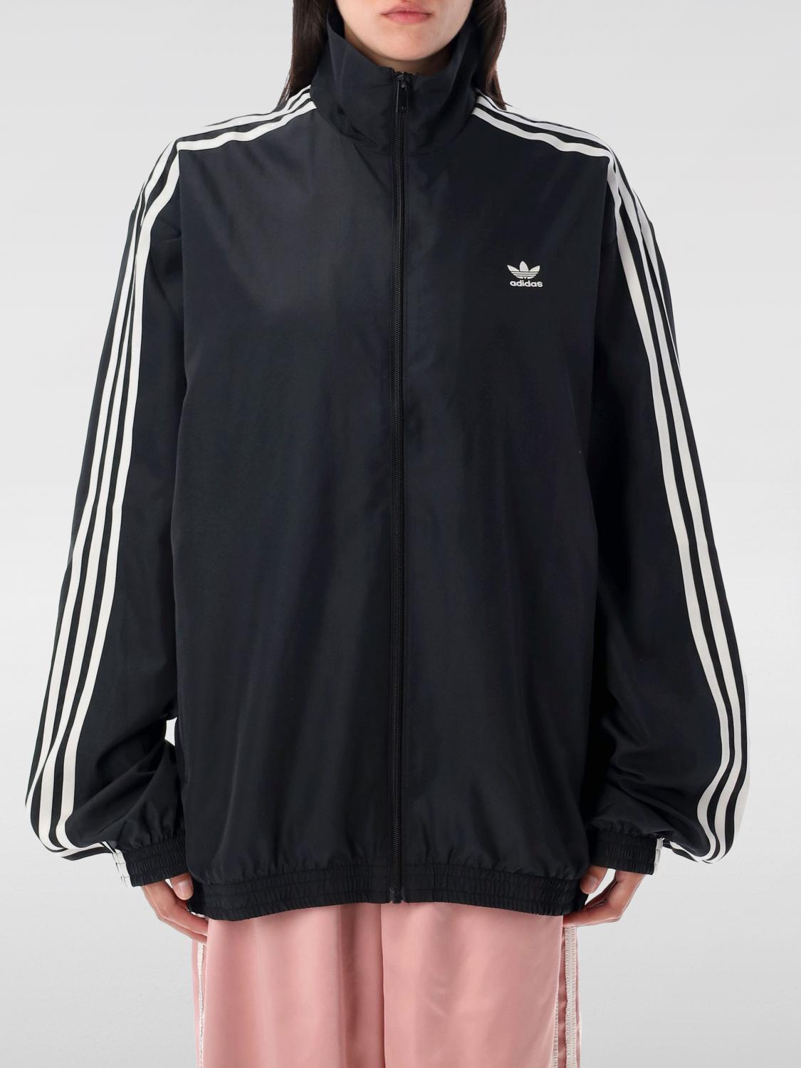 Adidas Originals Oversized Windbreker In Blue