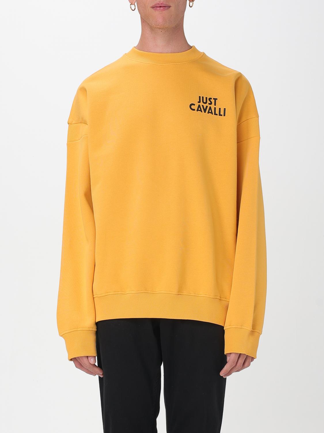 Just Cavalli Sweatshirt  Men Color Yellow In Yellow