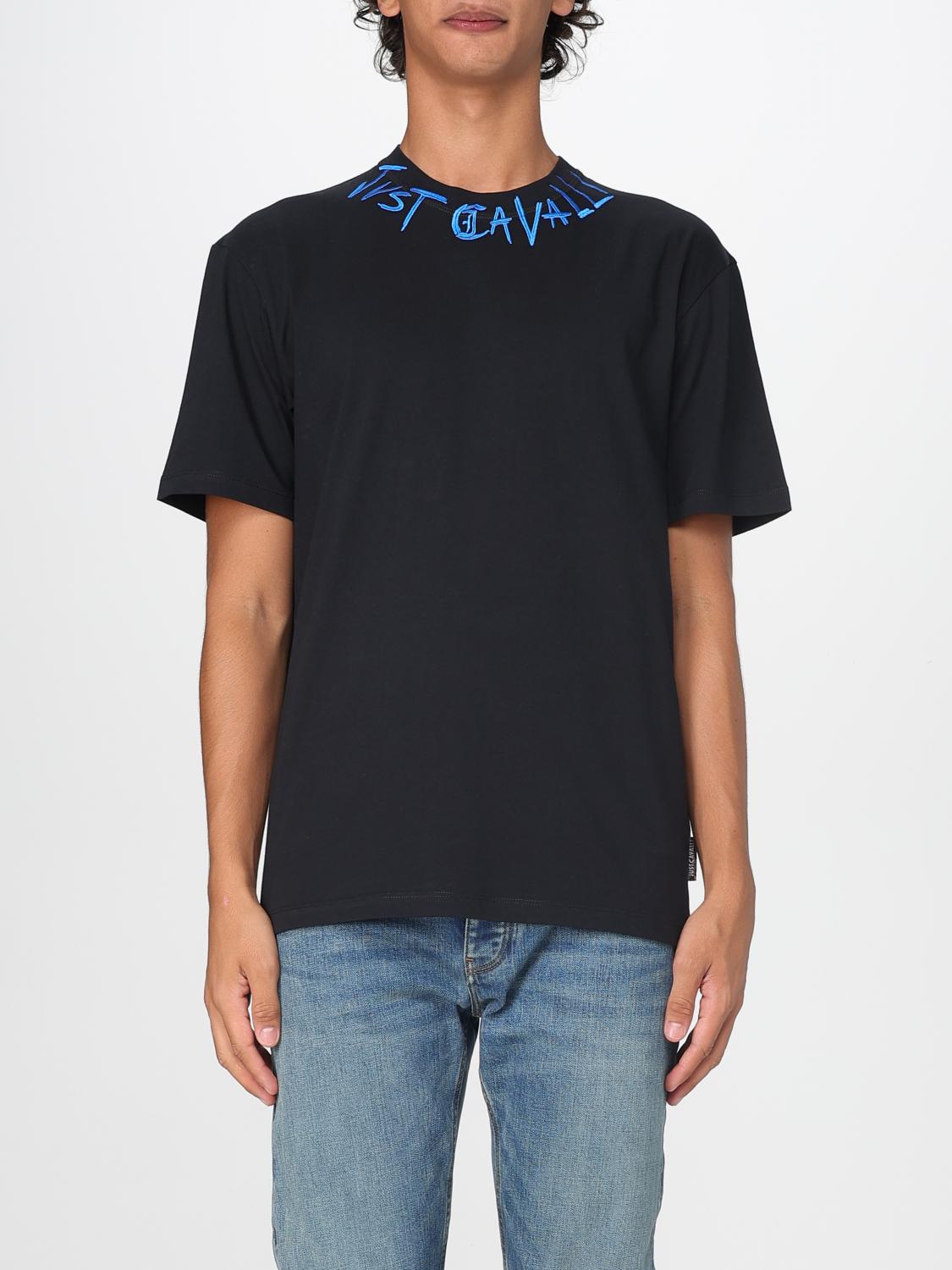 Just Cavalli T-shirt  Men Color Black In Black