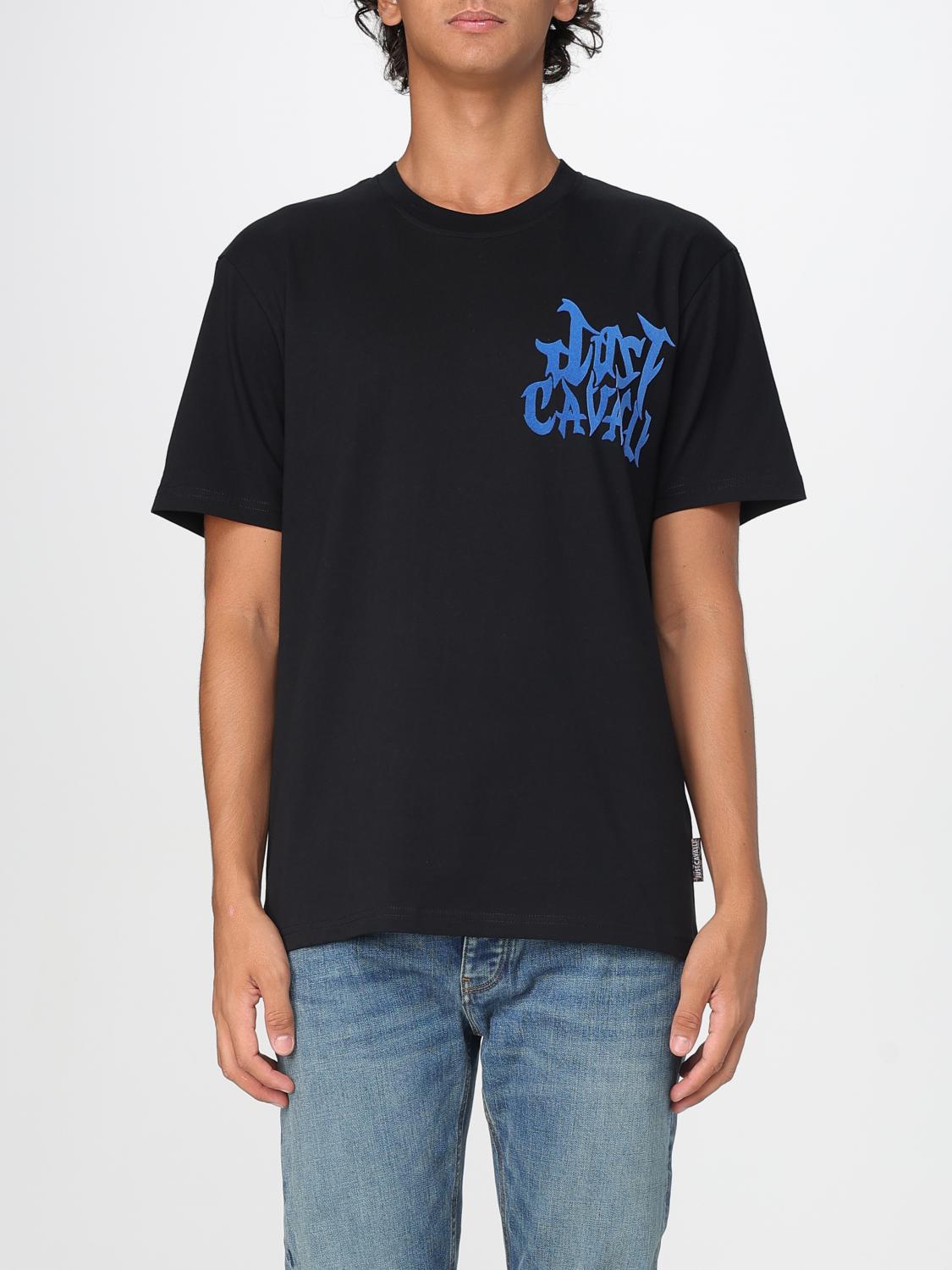 Just Cavalli T-shirt  Men Color Black In Black