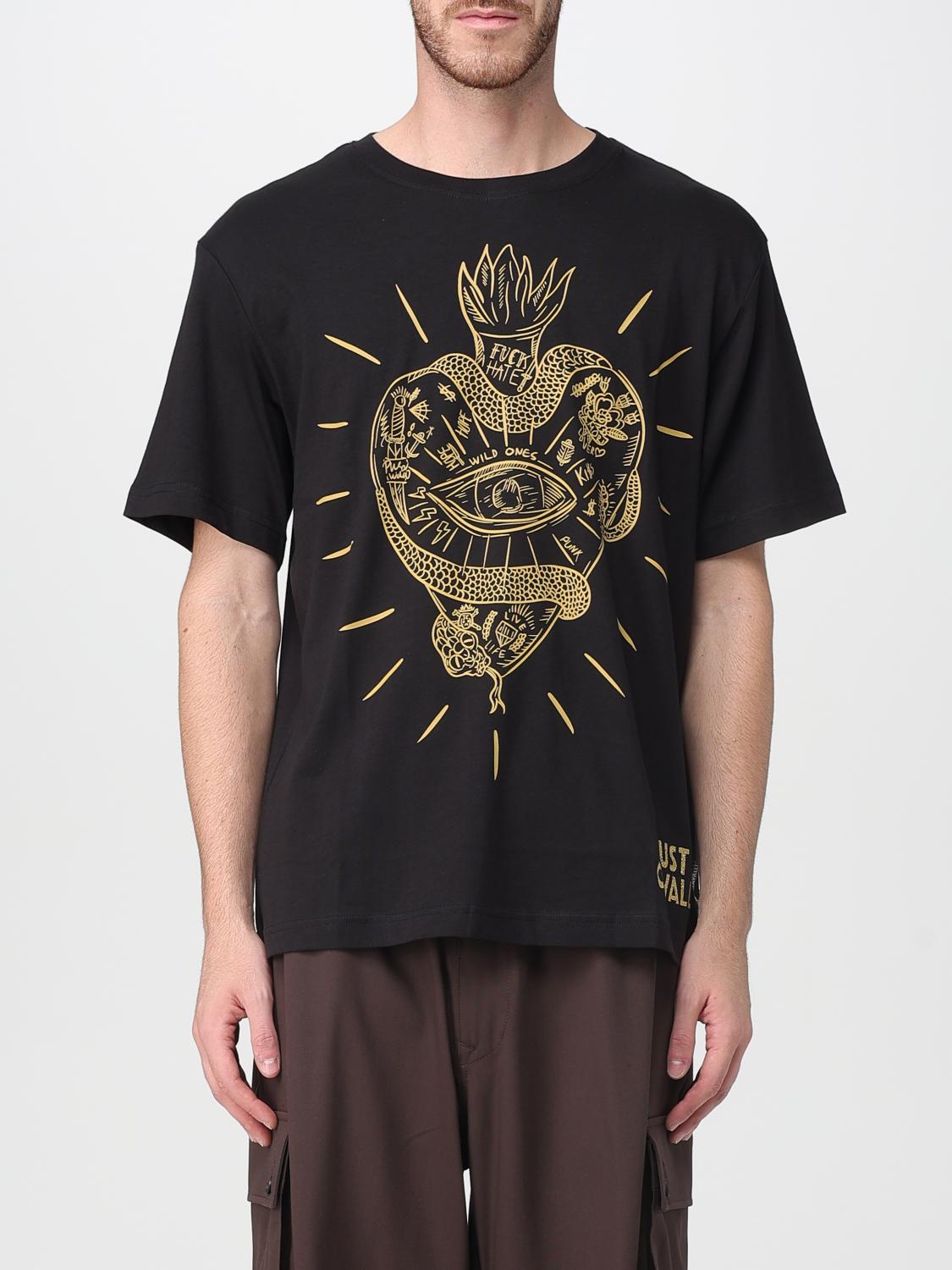 JUST CAVALLI T-Shirt Herren Farbe Schwarz