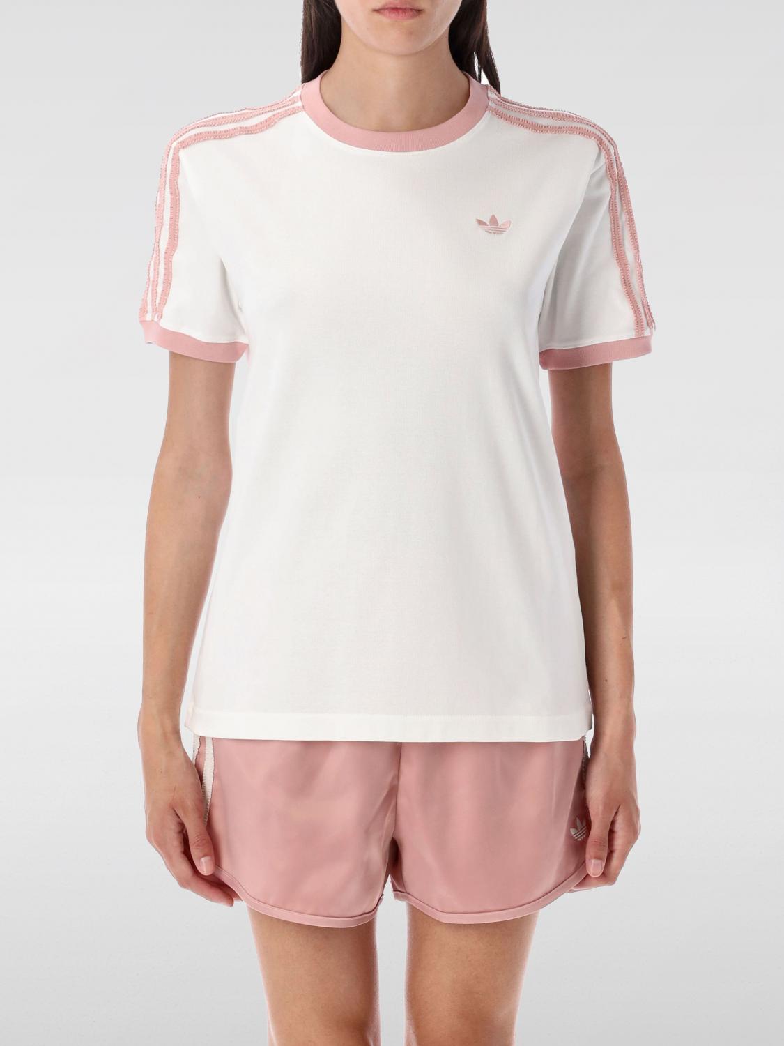 Adidas Originals Tshirt Ruffle In White