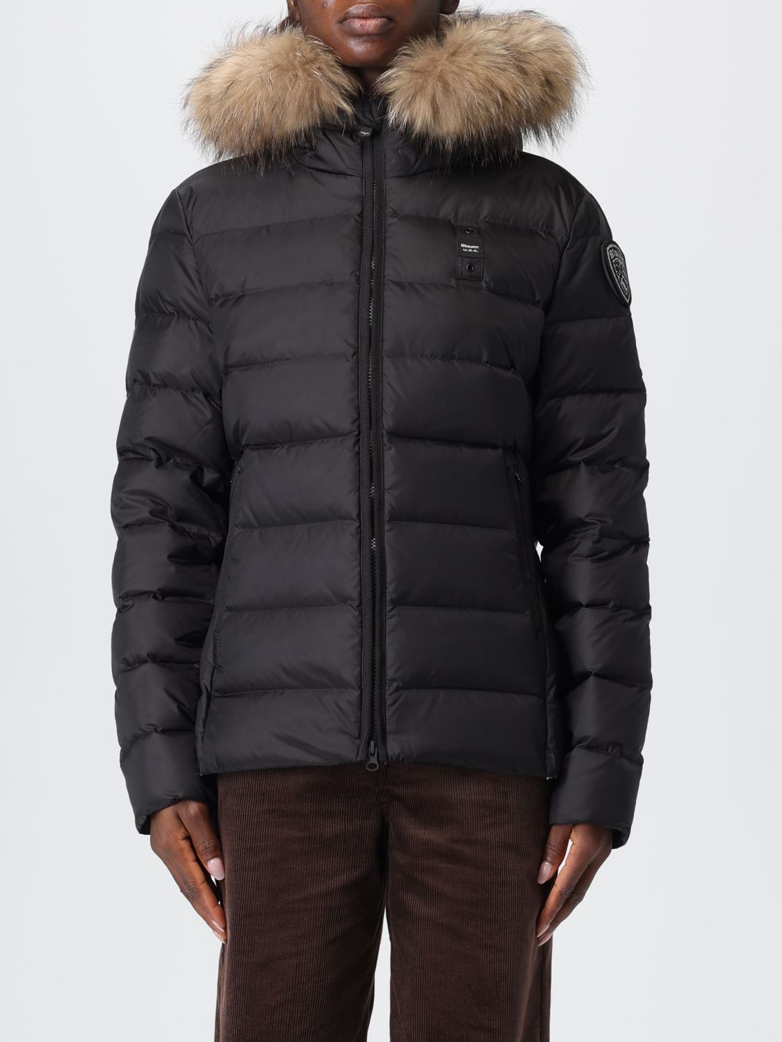 Blauer Jacket  Woman Color Black In Black