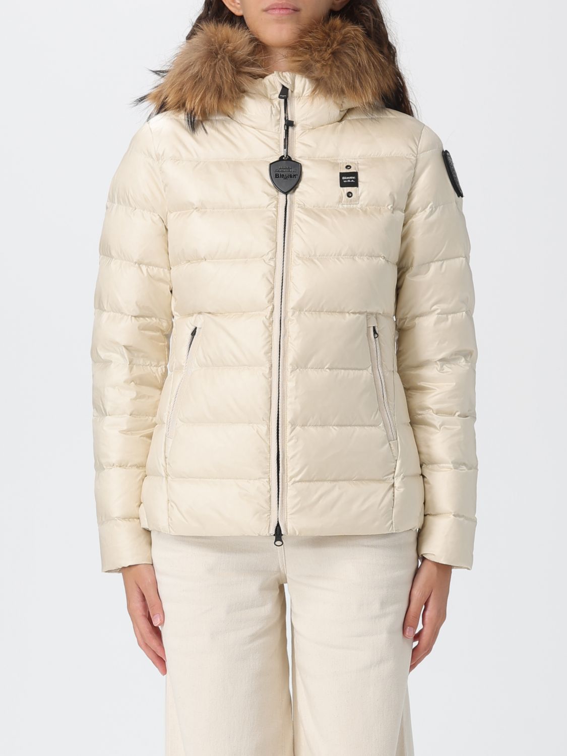 Blauer Jacket  Woman Color Grey In Neutral
