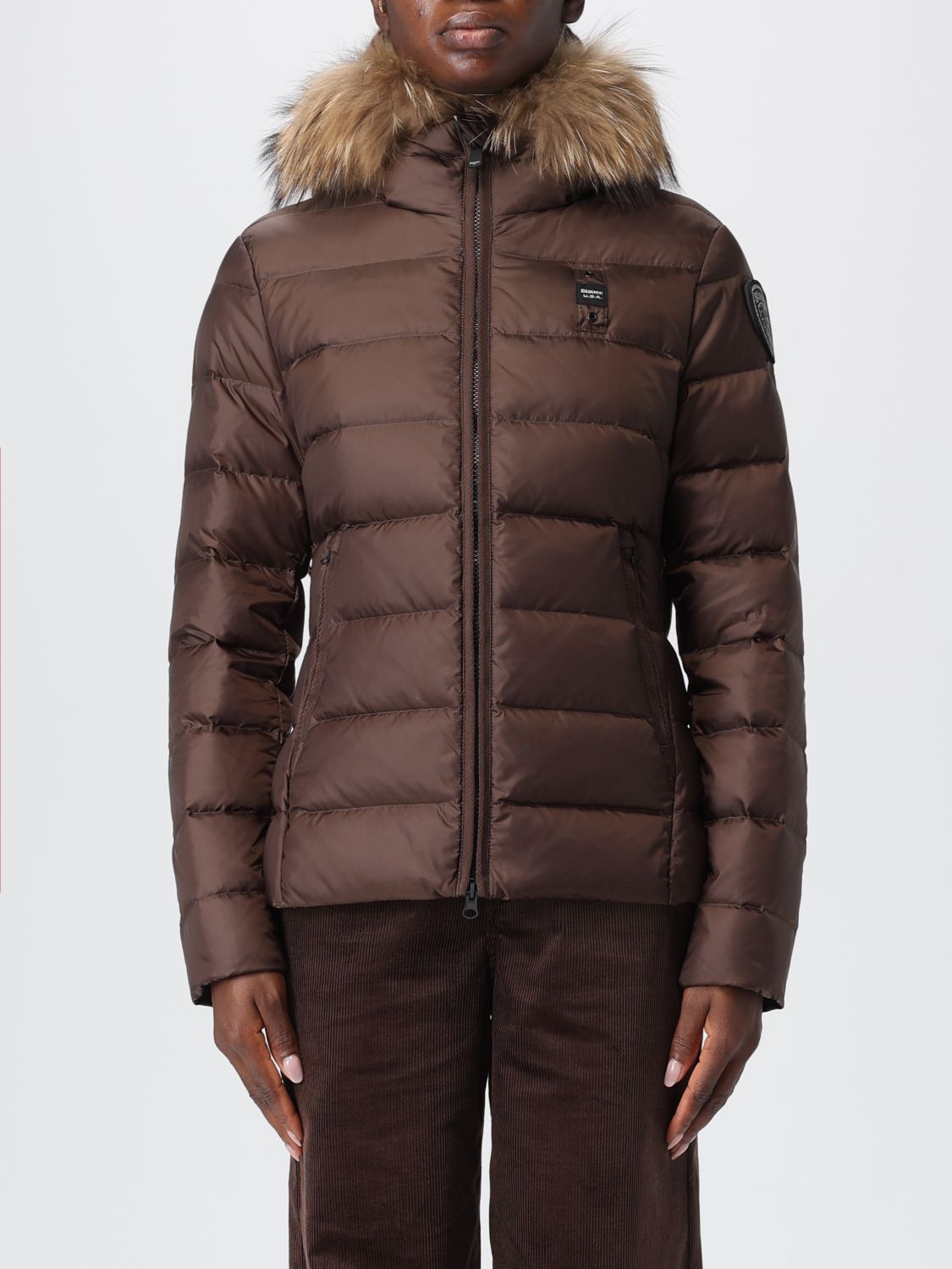 Blauer Jacket Woman Color Brown In Brown
