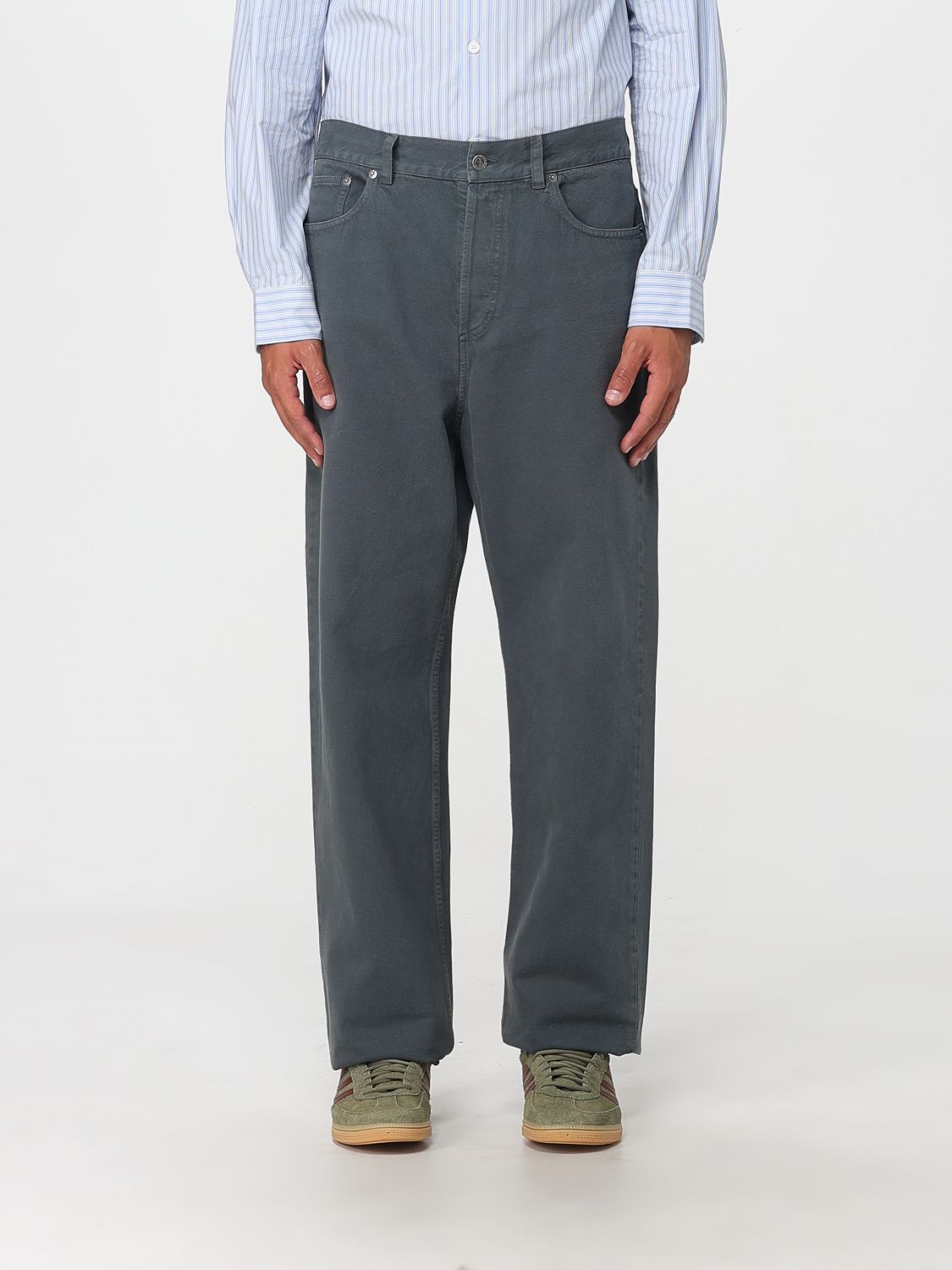 Apc Jeans A. P.c. Men Color Grey In Gray