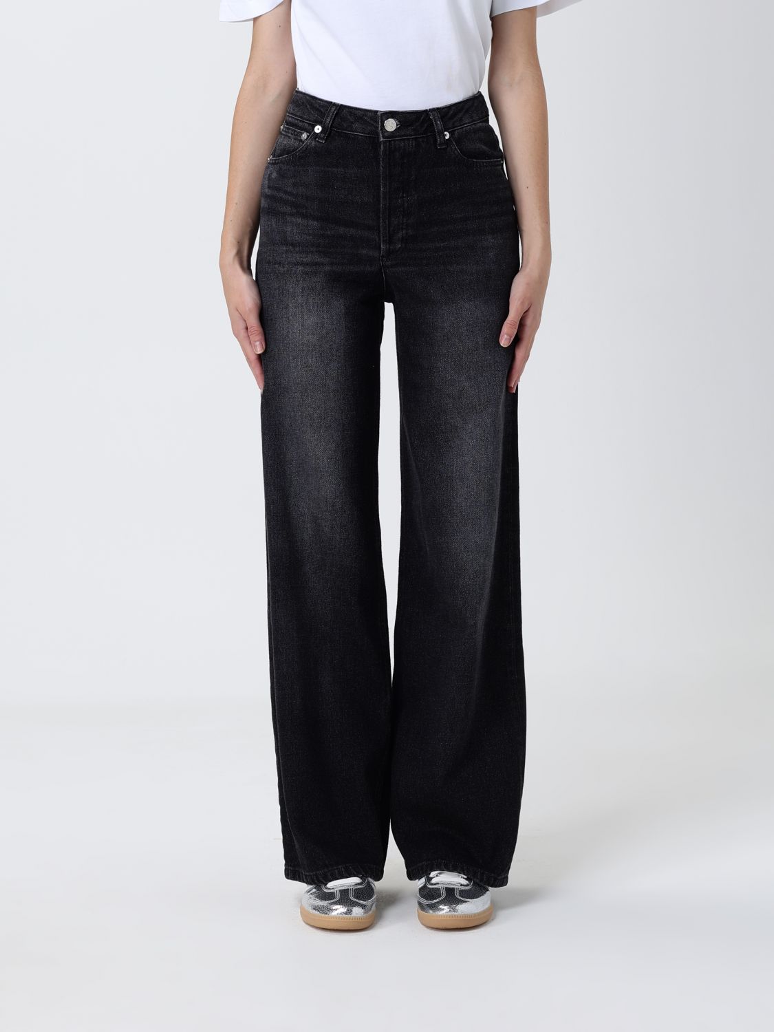 Apc Jeans A. P.c. Woman Color Black In Black