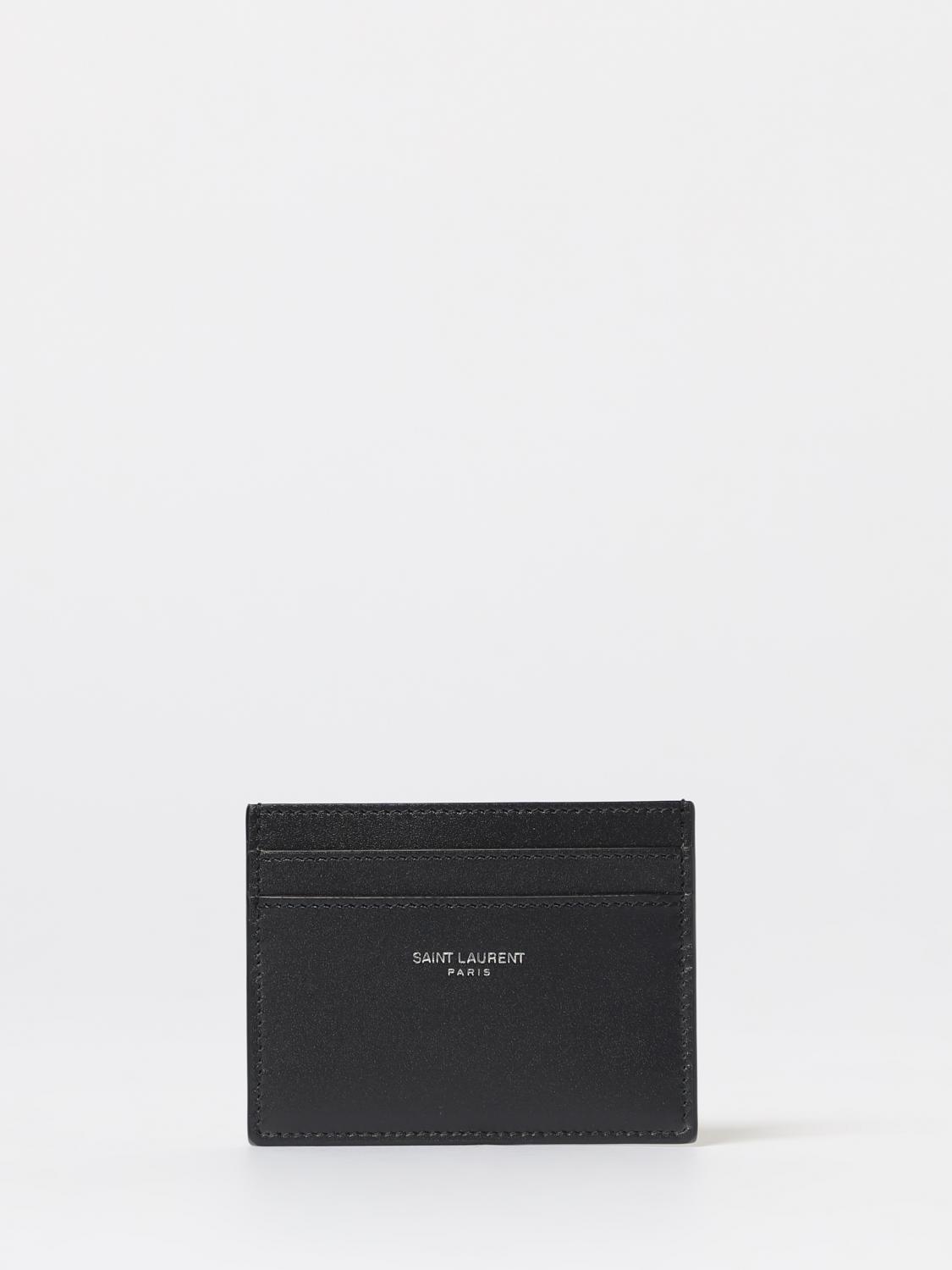 Saint Laurent SAINT LAURENT Wallet Men color Black　サンローラン 財布 メンズ カラー ブラック