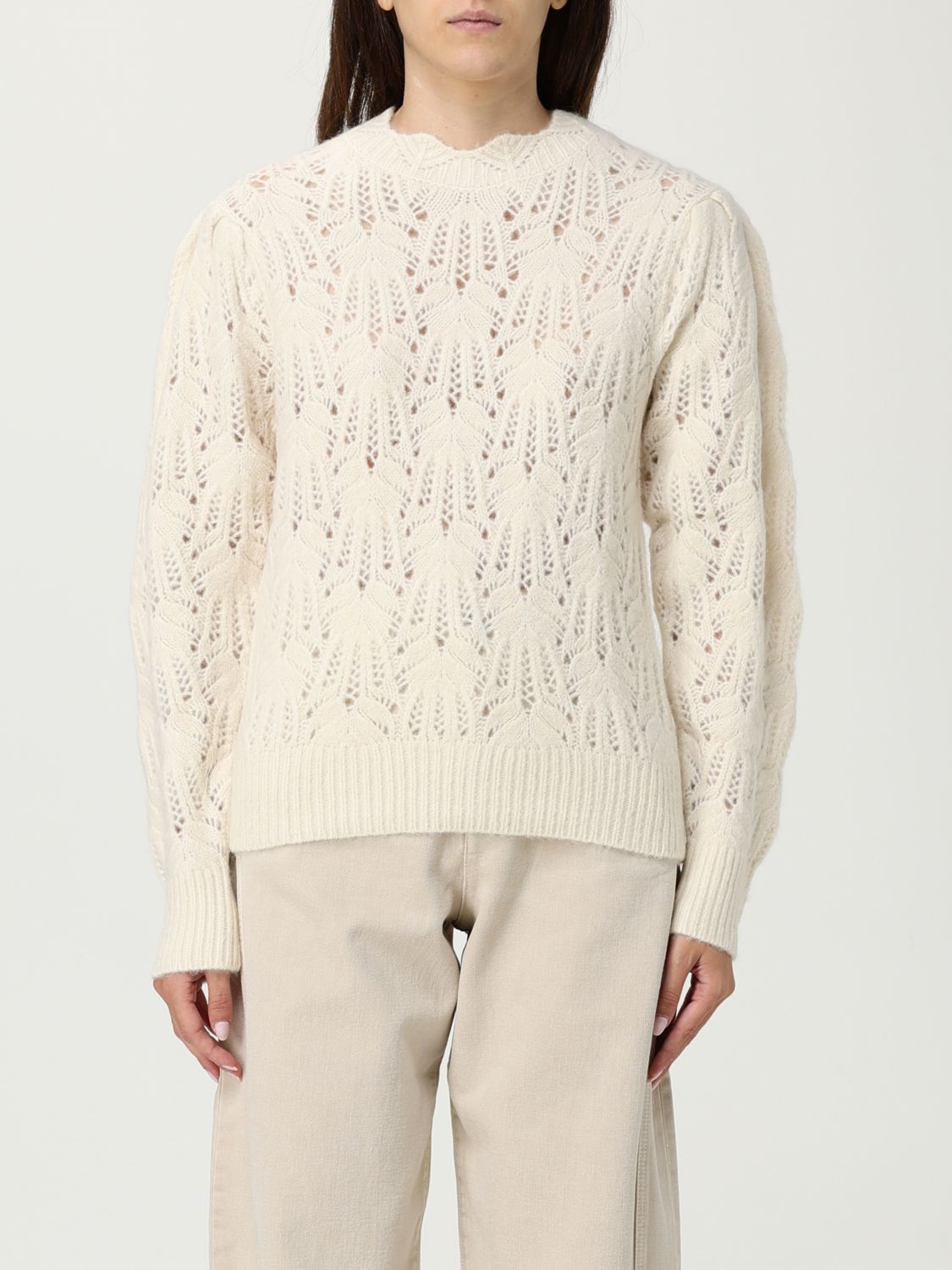 Isabel Marant Étoile Sweatshirt Isabel Marant Etoile Woman Color Beige In Neutral