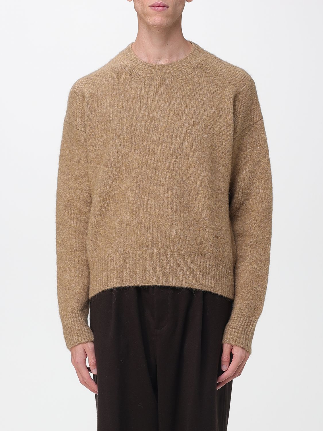 Sweater AMI PARIS Men color Beige Sweater AMI PARIS Men color Beige