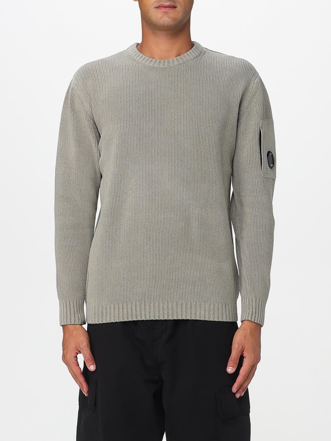 C.p. Company Sweater C. P. Company Men Color Grey In Multi