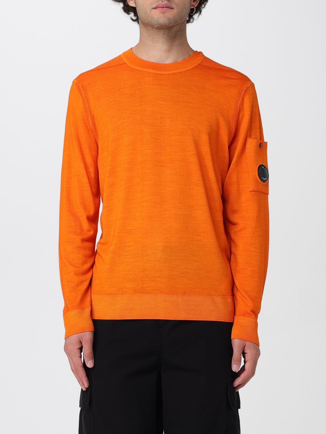 C.p. Company Sweater C. P. Company Men Color Orange In Orange