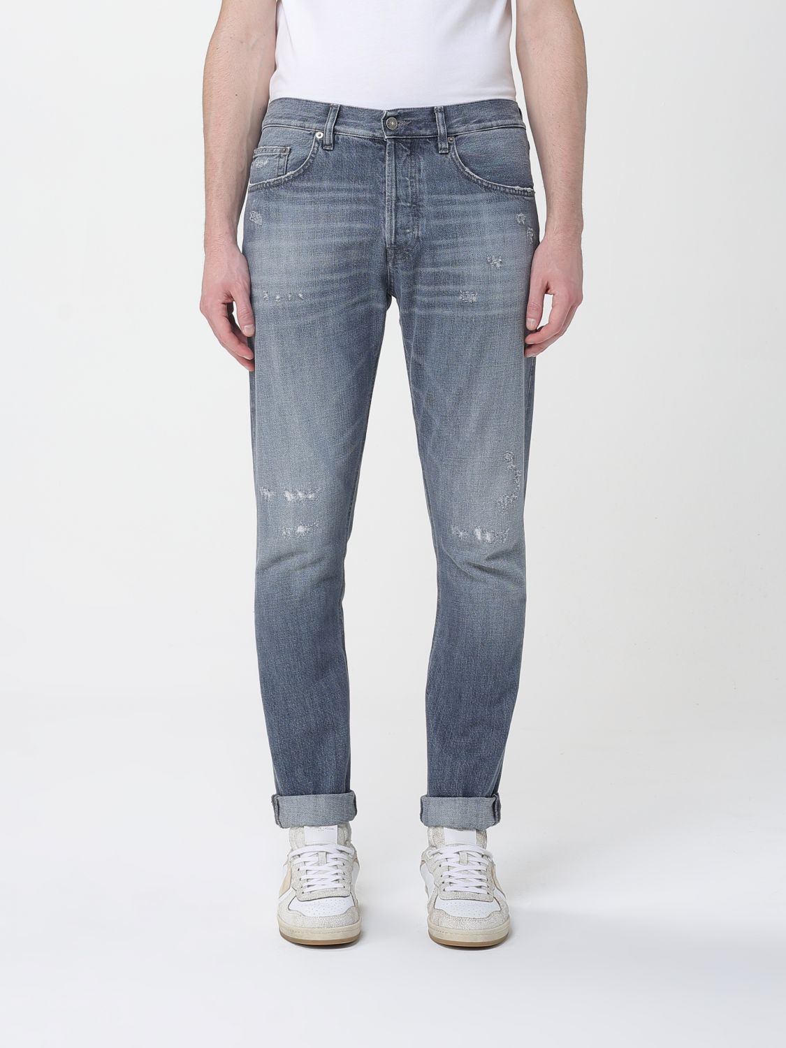 Dondup Jeans  Men Color Blue In Black