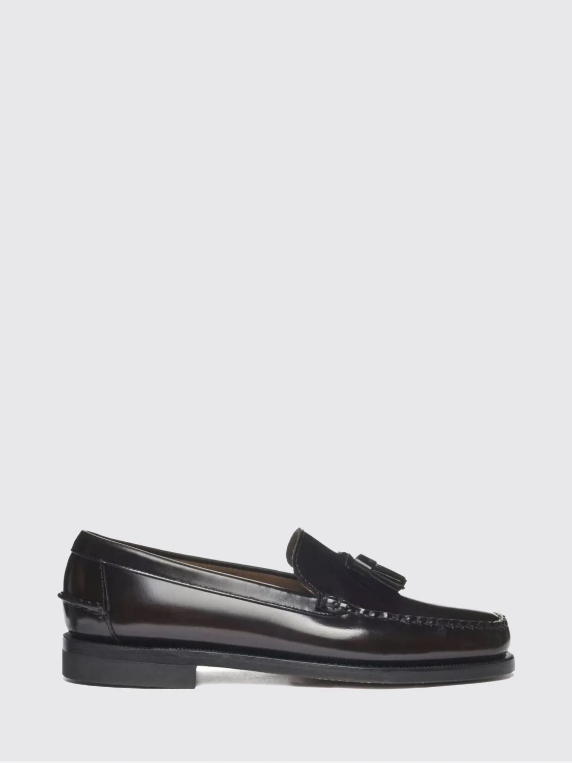 Sebago Classic Dan Smooth Leather Loafers In Black
