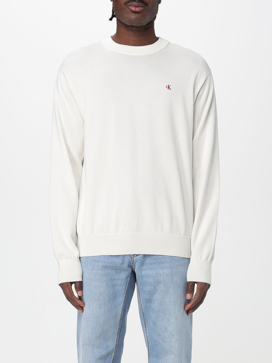Calvin Klein Jeans Est.1978 Sweater Calvin Klein Jeans Men Color White In White