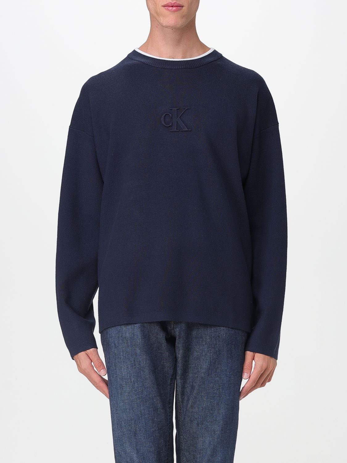 Calvin Klein Jeans Est.1978 Sweater Calvin Klein Jeans Men Color Blue In Blue