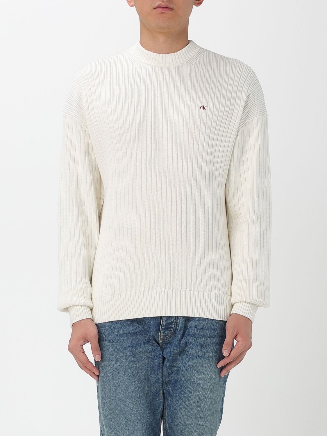 Calvin Klein Jeans Est.1978 Sweater Calvin Klein Jeans Men Color White In Blue