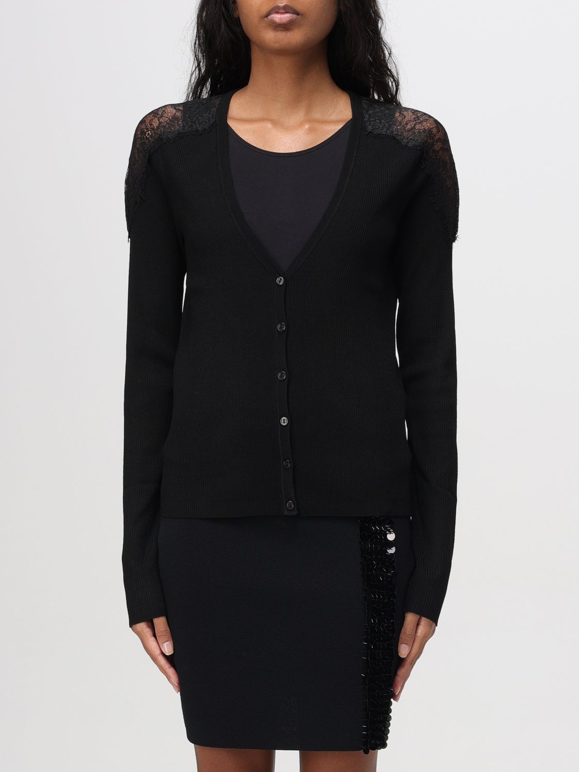 Liu •jo Sweater Liu Jo Woman Color Black In Black