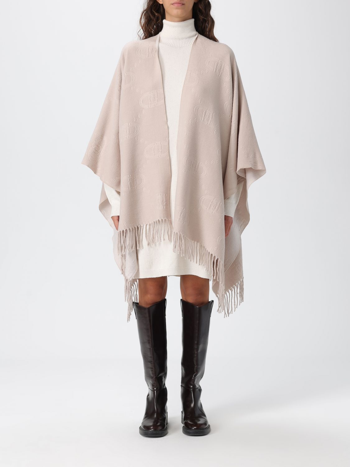 Liu •jo Coat Liu Jo Woman Color Beige In Neutral