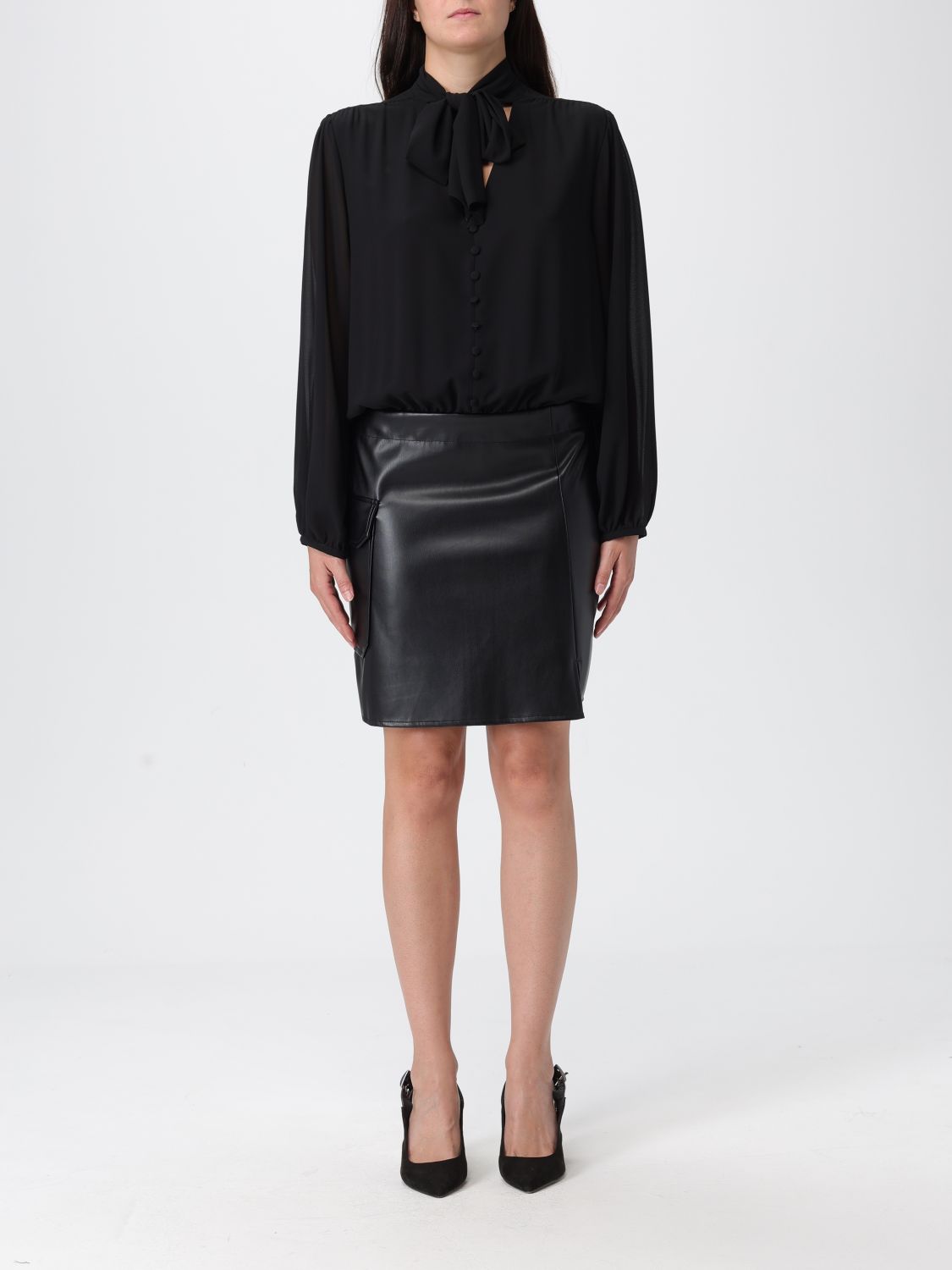 Liu •jo Dress Liu Jo Woman Color Black In Black