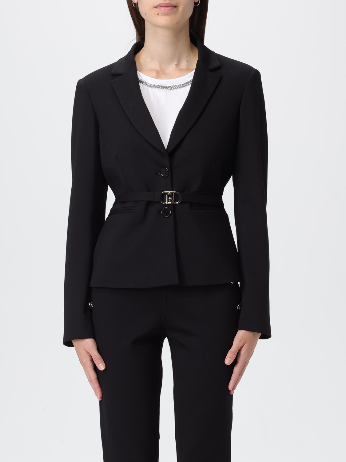 Liu Jo Jacket Woman color Black
