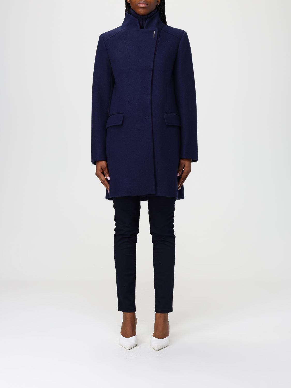 Liu •jo Coat Liu Jo Woman Color Blue
