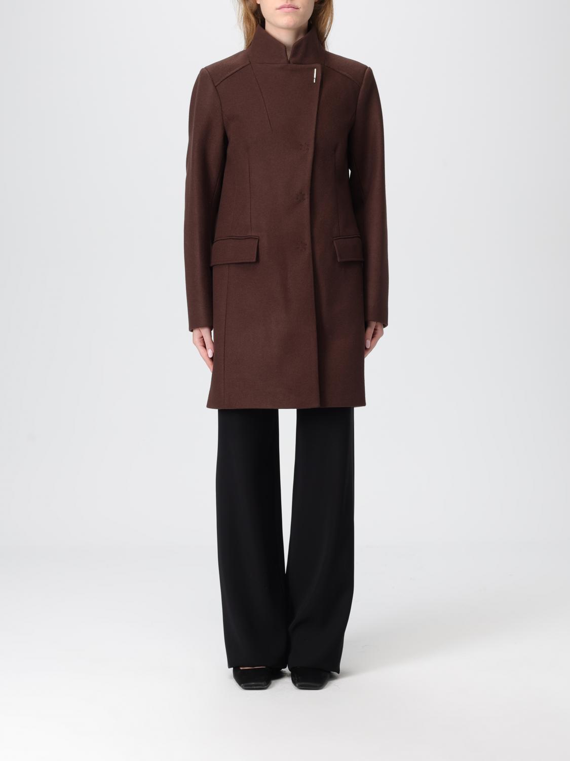 Liu Jo Γυναικών Καφέ Coat Woman Color