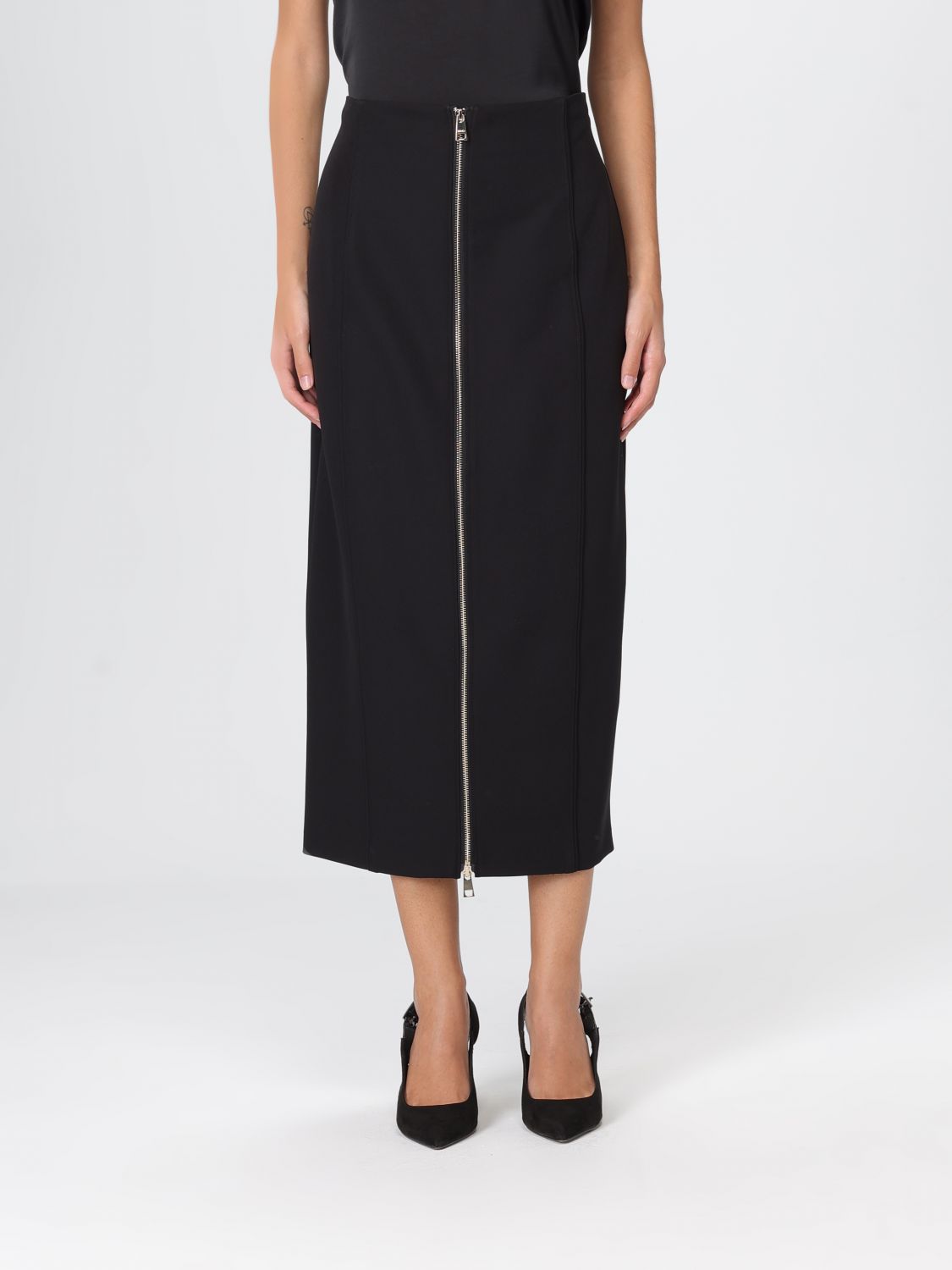 Liu •jo Skirt Liu Jo Woman Color Black In Blue
