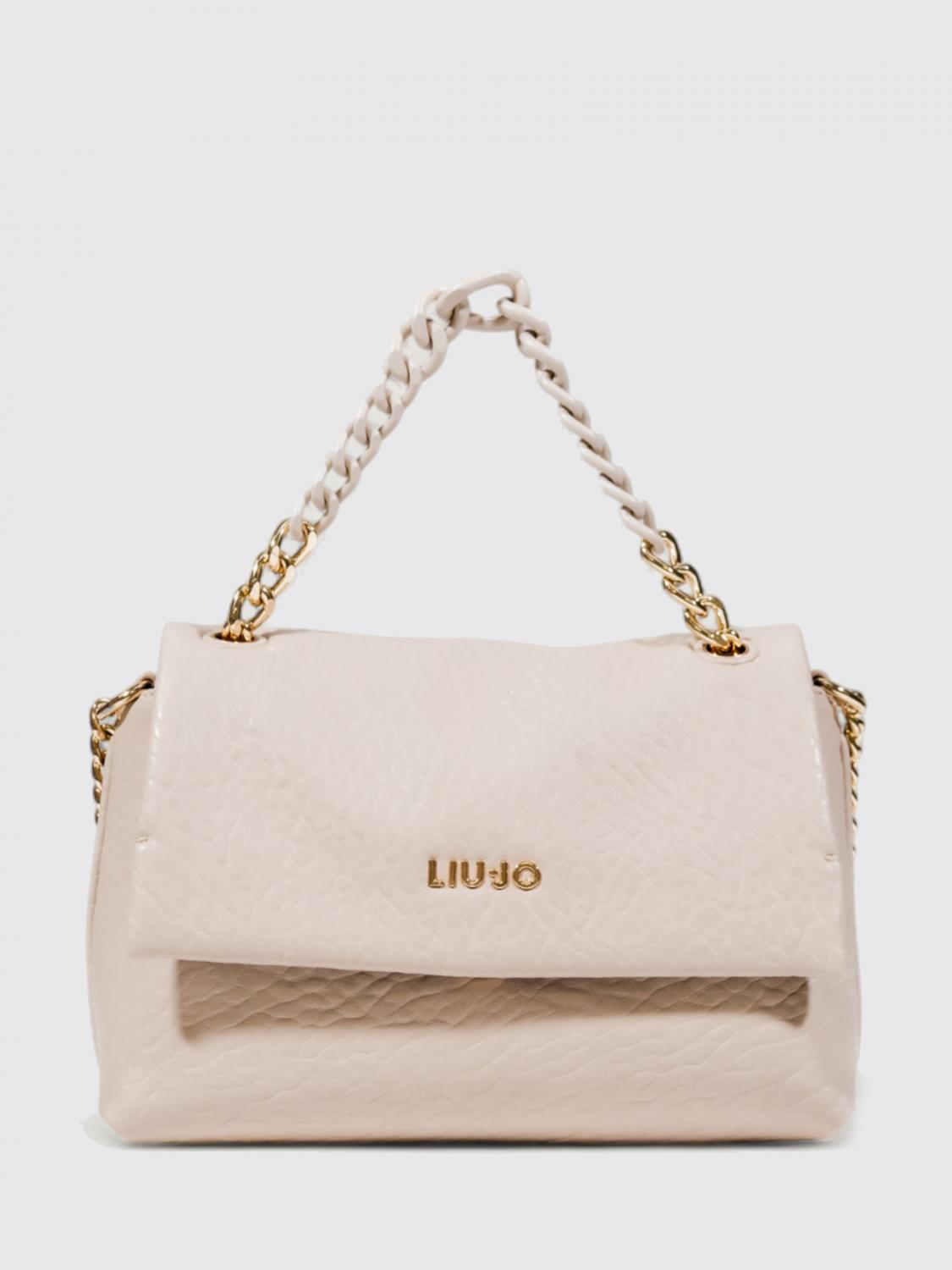 Liu •jo Shoulder Bag Liu Jo Woman Color Nude In Brown