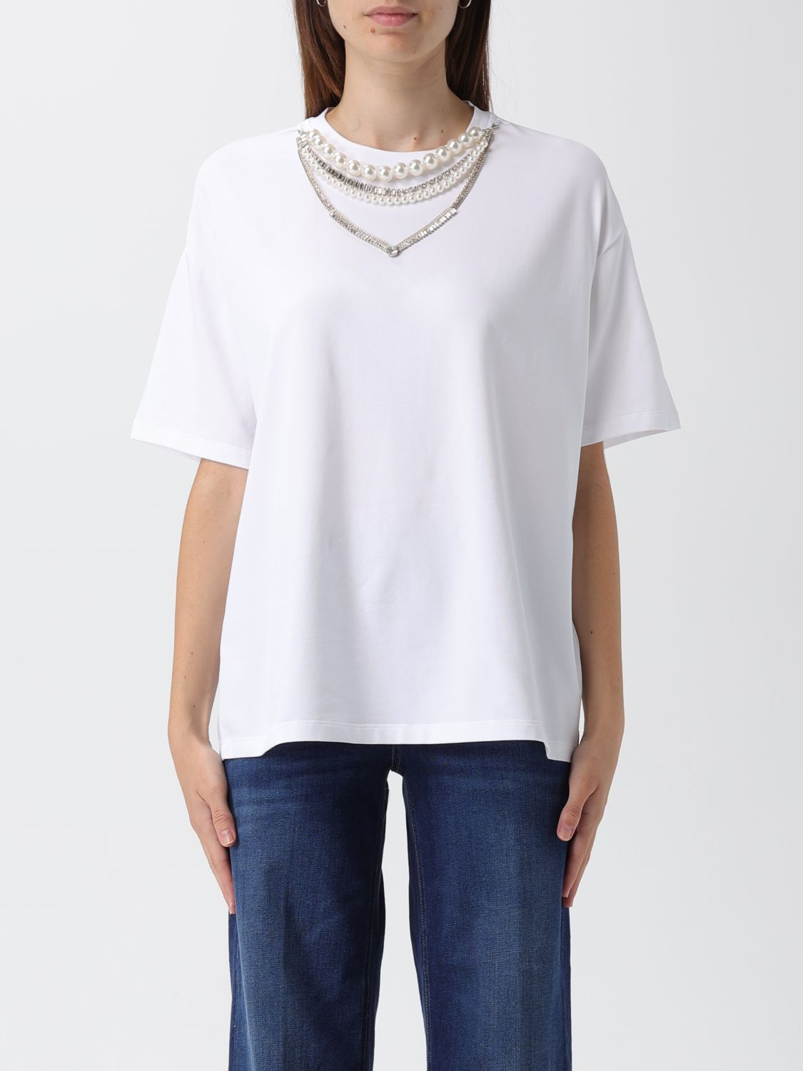 Liu •jo T-shirt Liu Jo Woman Color White In White