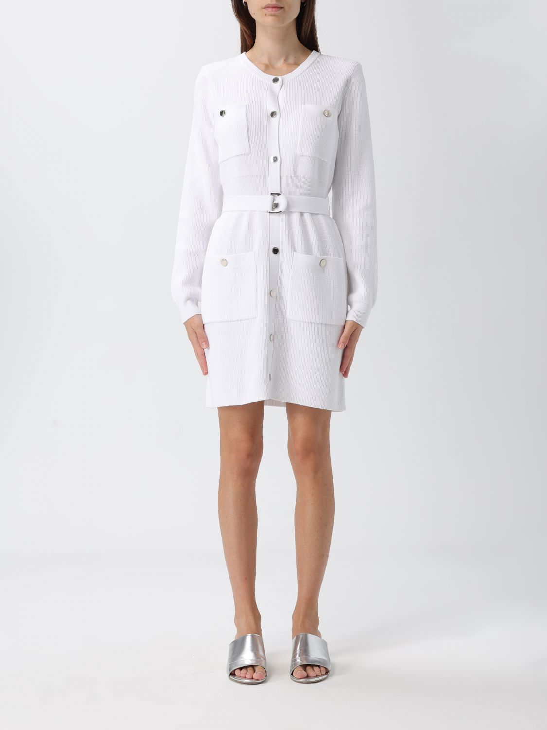 Liu •jo Dress Liu Jo Woman Color White In White