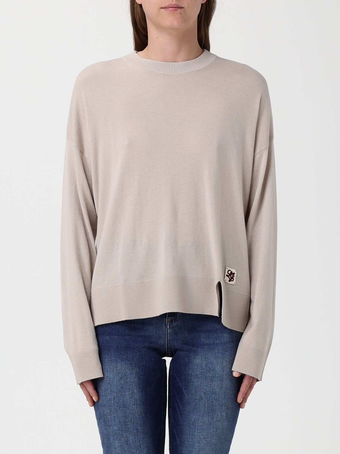 Liu •jo Sweater Liu Jo Woman Color Beige In Neutral