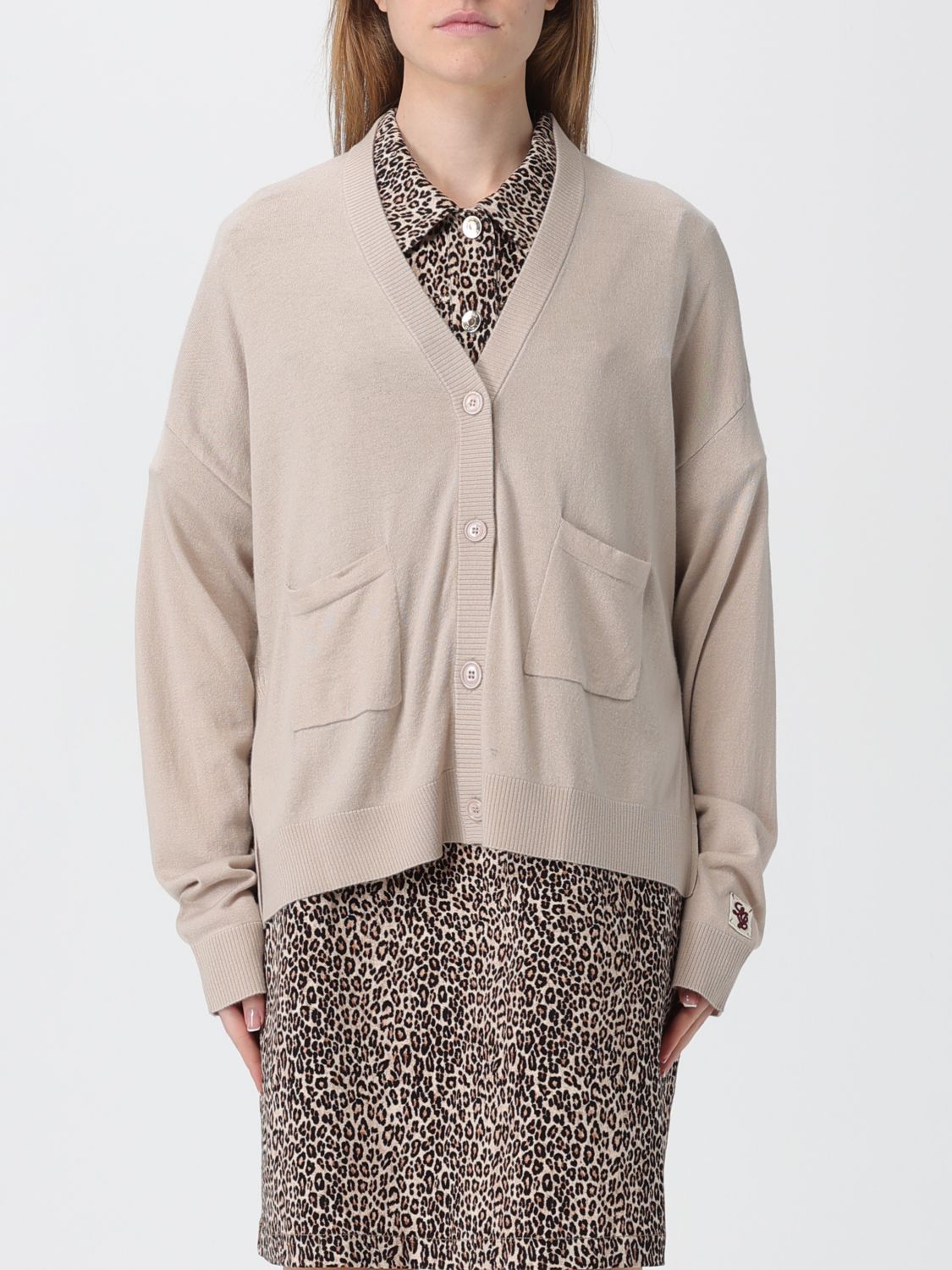 Liu •jo Sweater Liu Jo Woman Color Beige In Sand
