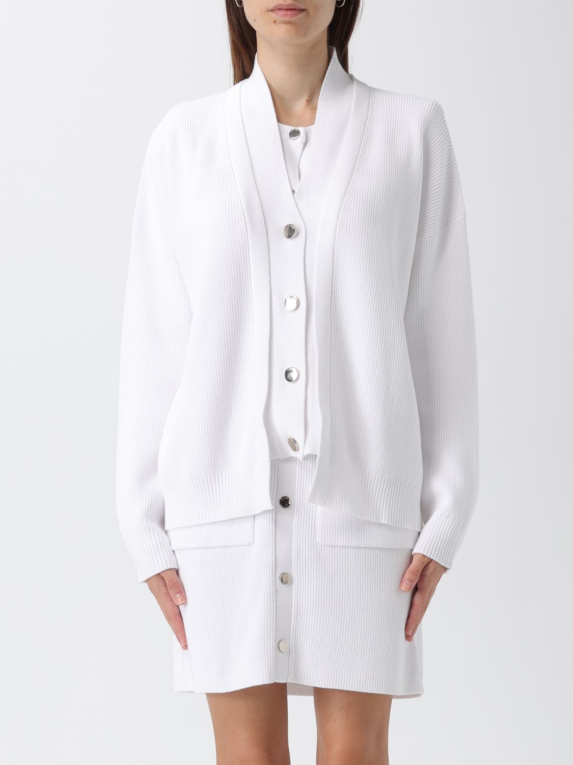 Liu •jo Cardigan Liu Jo Woman Color White In White