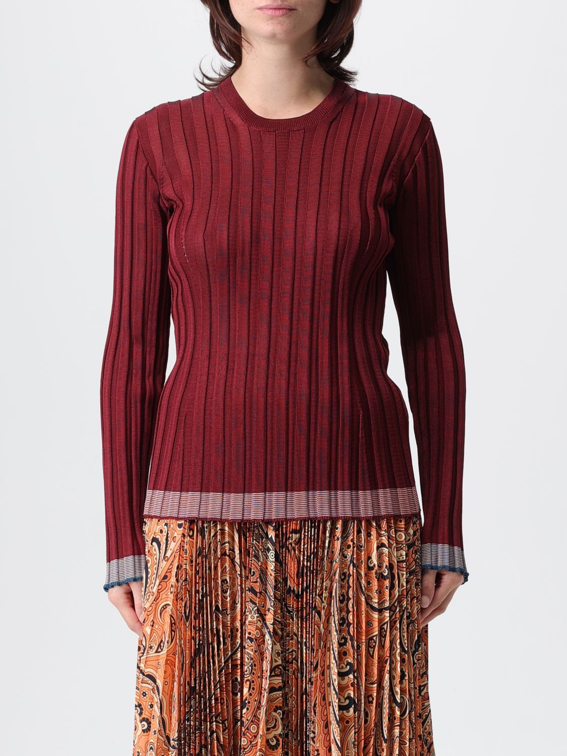 Etro Sweater  Woman Color Violet In Multi